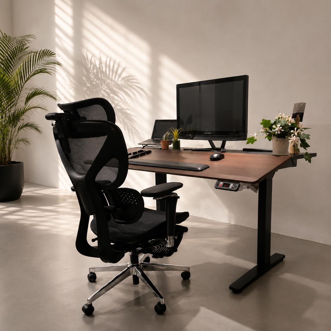 Niture everyday comfort bundle tilt desk with hammock 2 chair