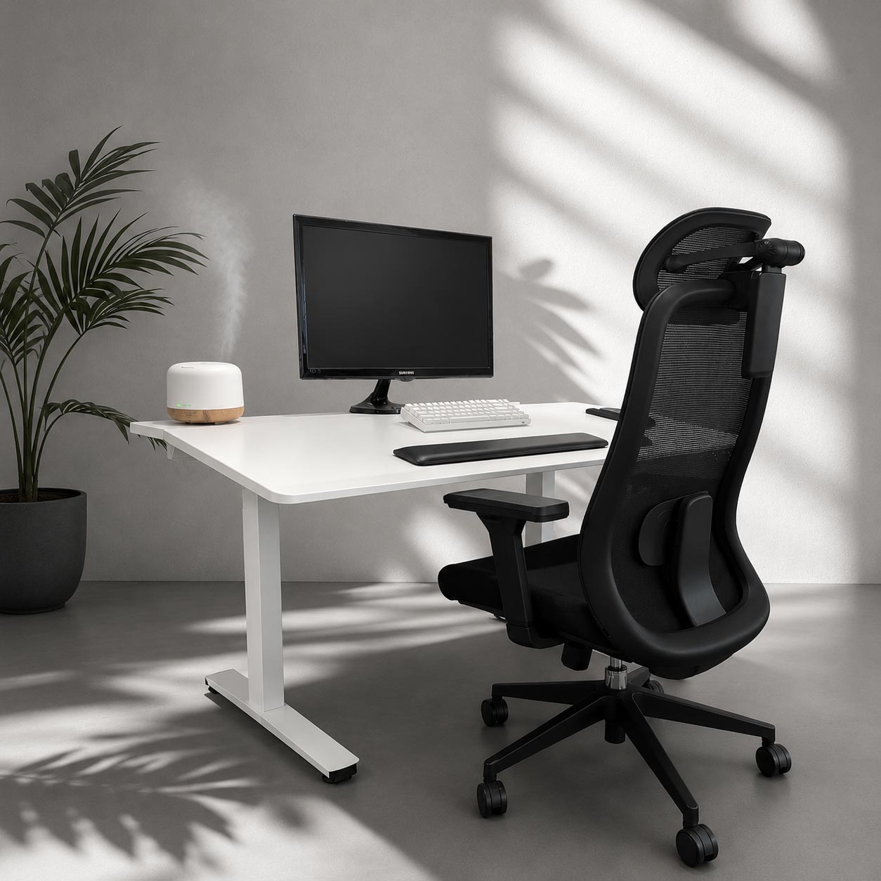 Niture value bundle tilt desk with orbit chair