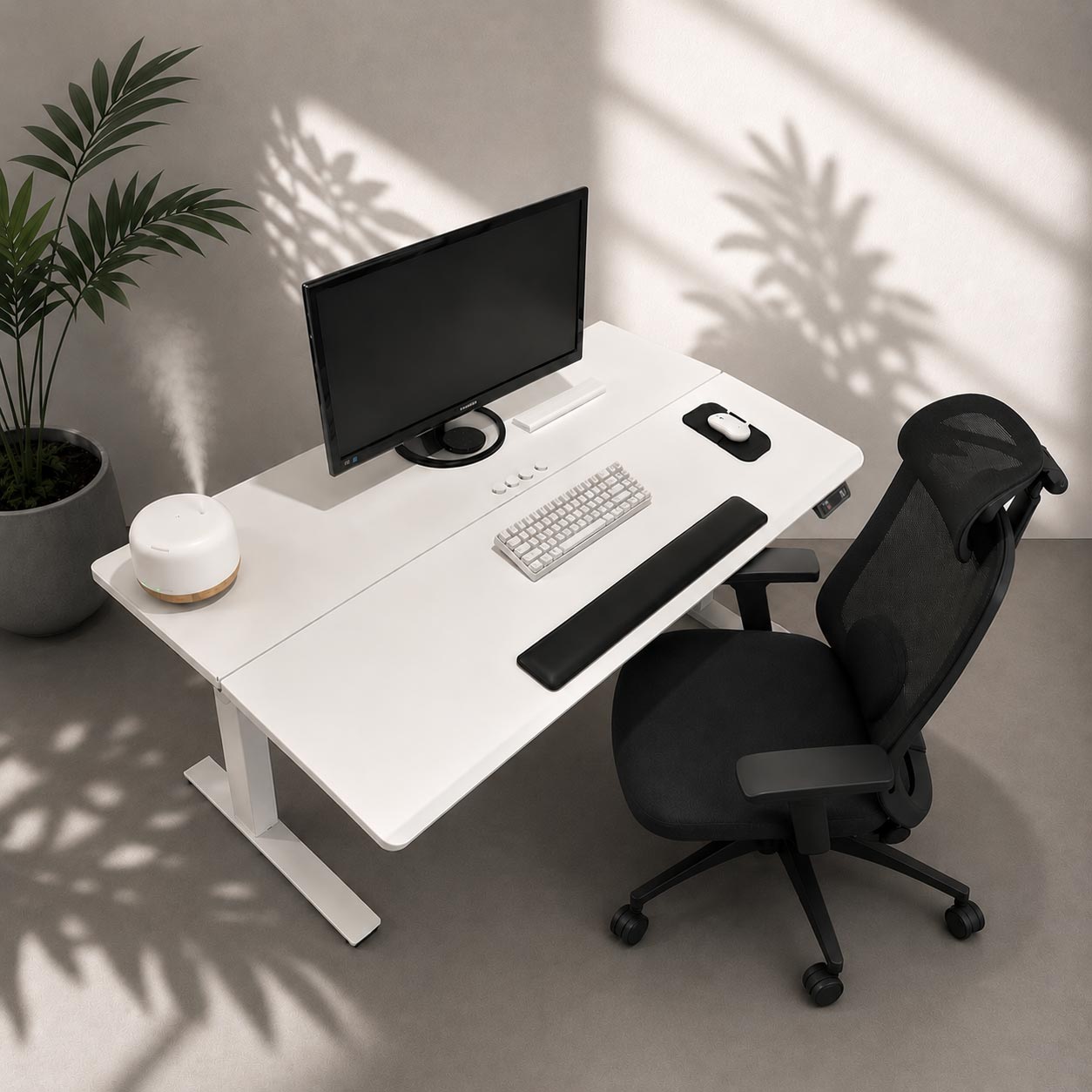 Niture value bundle tilt desk with orbit chair