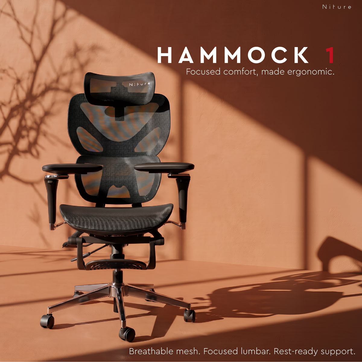 Hammock 1 with Flex-Control Single Lumbar Support