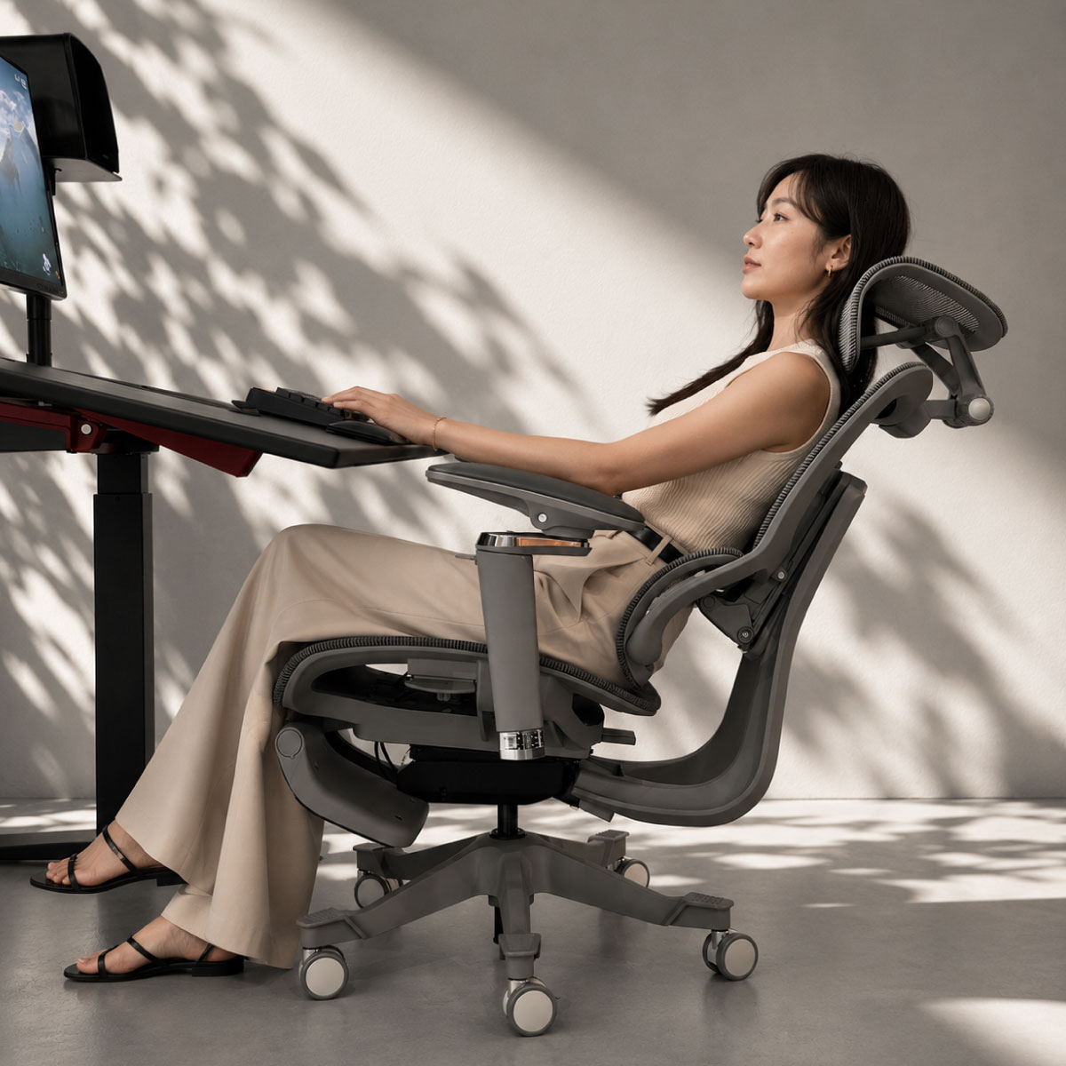 Niture ergonomic chair and workspace showroom in Puchong