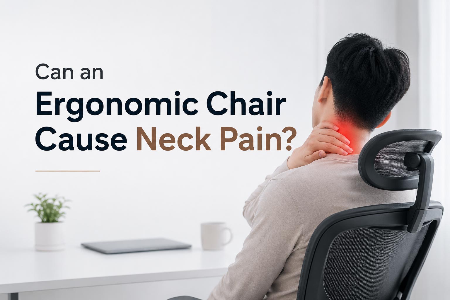 Can an ergonomic chair cause neck pain