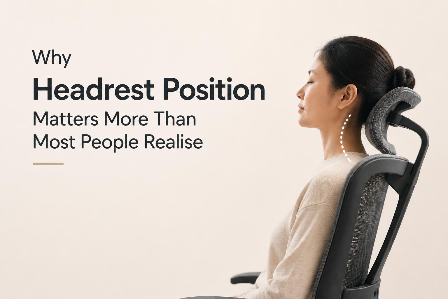 Why headrest position matters more than most people realize